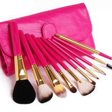 Shiny Cosmetic Tool Makeup Brush Set in Good Quality